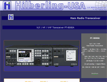 Tablet Screenshot of hilberling-usa.com